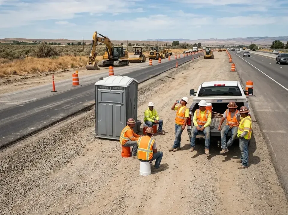 highway-road-construction-crew-007 — frequently asked questions, Porta Potty and Restroom Rentals in Ridgefield Park, NJ